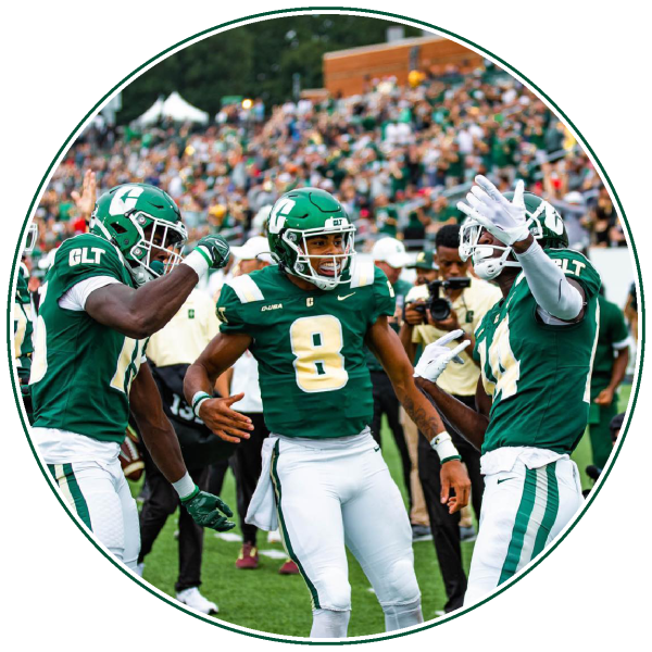 Football Players Celebrating